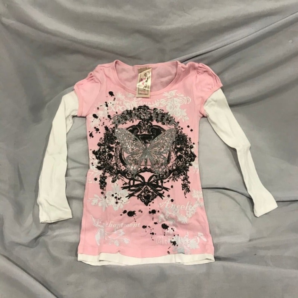 Knitworks Butterfly Long Sleeve T-Shirt